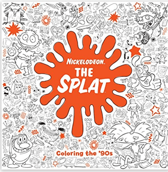 The Splat: Coloring the ’90s (Nickelodeon) coloring image